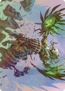 Image for Botanical Brawler Art Card (Art Series: March of the Machine) (43) - Magic: The Gathering