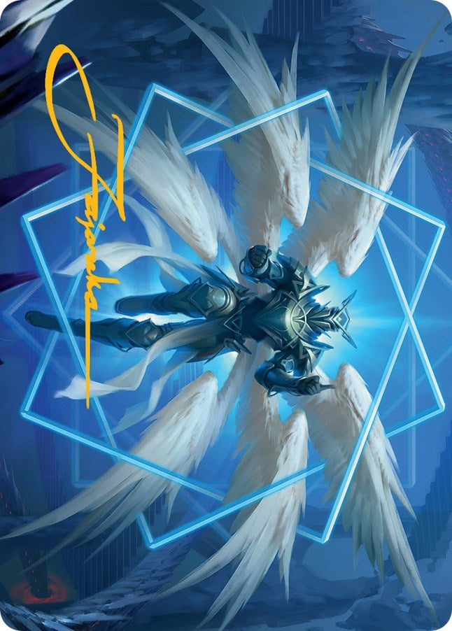 Image for Vertex Paladin Art Card (Gold-Stamped Signature) (Art Series: March of the Machine) (48) - Magic: The Gathering