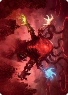 Image for Omnath, Locus of All Art Card (51/81) (Art Series: March of the Machine) (51) - Magic: The Gathering