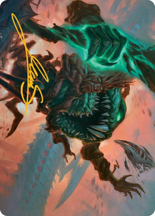 Image for Yargle and Multani Art Card (Gold-Stamped Signature) (Art Series: March of the Machine) (53) - Magic: The Gathering