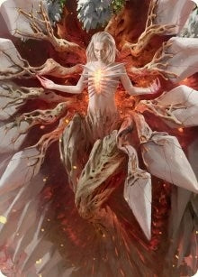Image for Wrenn and Realmbreaker Art Card (Art Series: March of the Machine) (56) - Magic: The Gathering