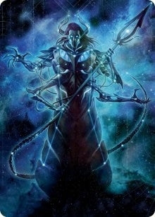 Image for Heliod, the Warped Eclipse Art Card (Art Series: March of the Machine) (60) - Magic: The Gathering