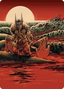 Image for Fynn, the Fangbearer Art Card (Art Series: March of the Machine) (76) - Magic: The Gathering