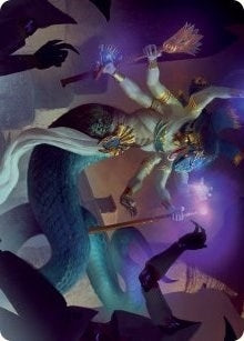 Image for Imoti, Celebrant of Bounty Art Card (Art Series: March of the Machine) (79) - Magic: The Gathering