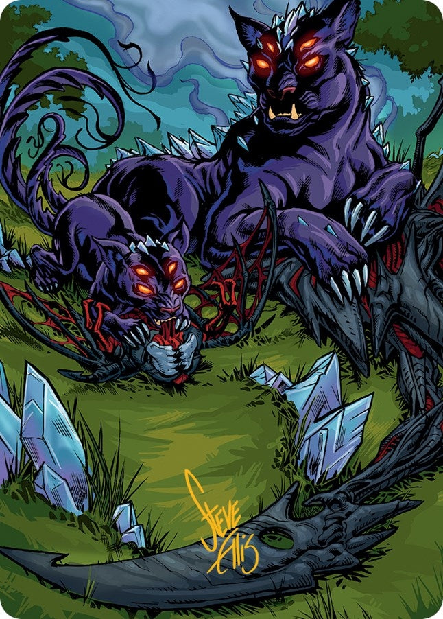 Image for Lurrus of the Dream-Den Art Card (Gold-Stamped Signature) (Art Series: March of the Machine) (81) - Magic: The Gathering