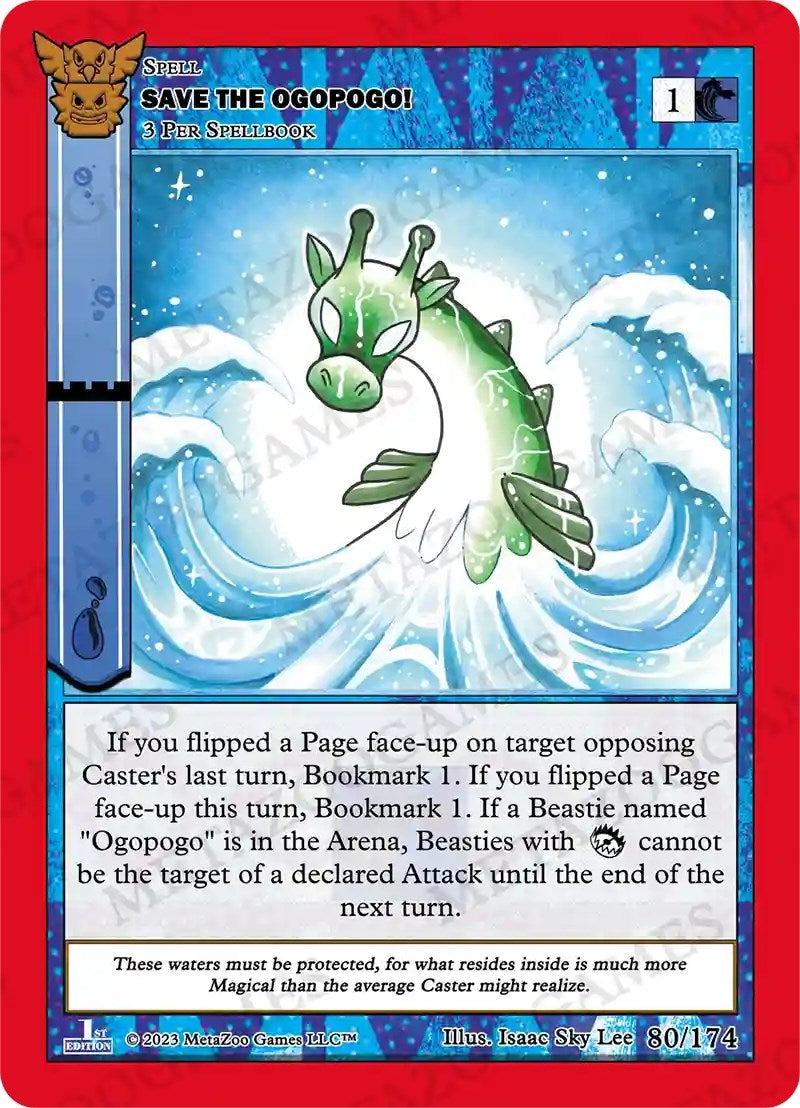 Image for Save the Ogopogo! (Native: First Edition) (80/174) - MetaZoo