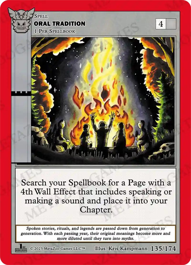 Image for Oral Tradition (Native: First Edition) (135/174) - MetaZoo