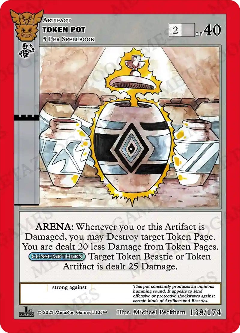 Image for Token Pot (Native: First Edition) (138/174) - MetaZoo