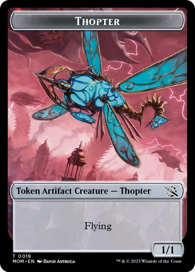 Image for Thopter Token (March of the Machine) (19) - Magic: The Gathering