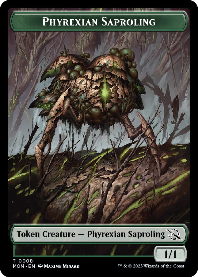 Image for Phyrexian Saproling Token (March of the Machine) (8) - Magic: The Gathering