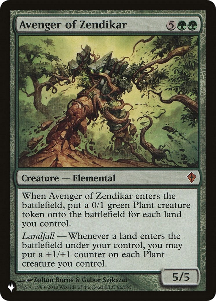 Image for Avenger of Zendikar (The List Reprints) (96/145) - Magic: The Gathering