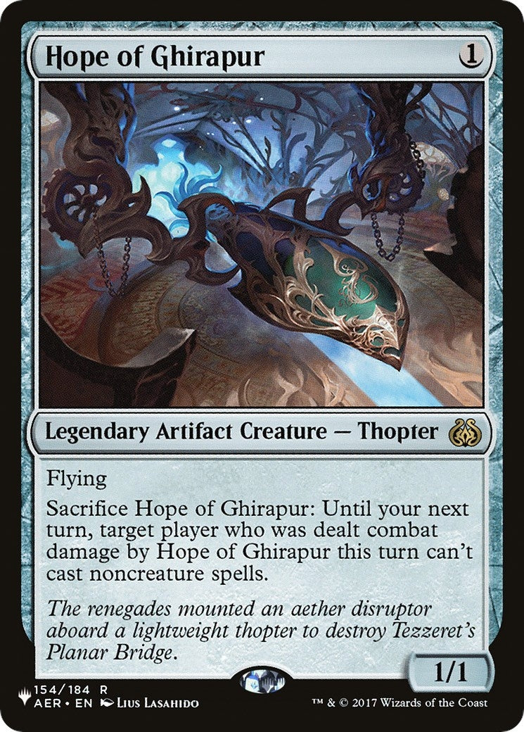 Image for Hope of Ghirapur (The List Reprints) (154/184) - Magic: The Gathering