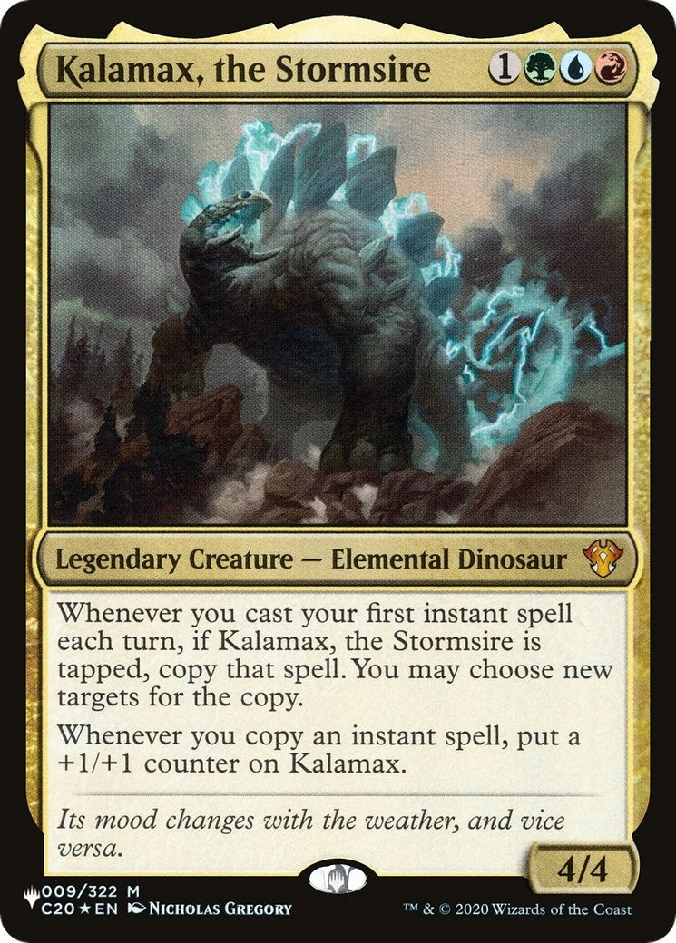 Image for Kalamax, the Stormsire (The List Reprints) (009/322) - Magic: The Gathering
