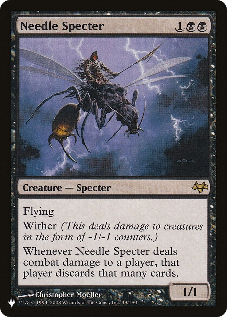 Image for Needle Specter (The List Reprints) (39/180) - Magic: The Gathering
