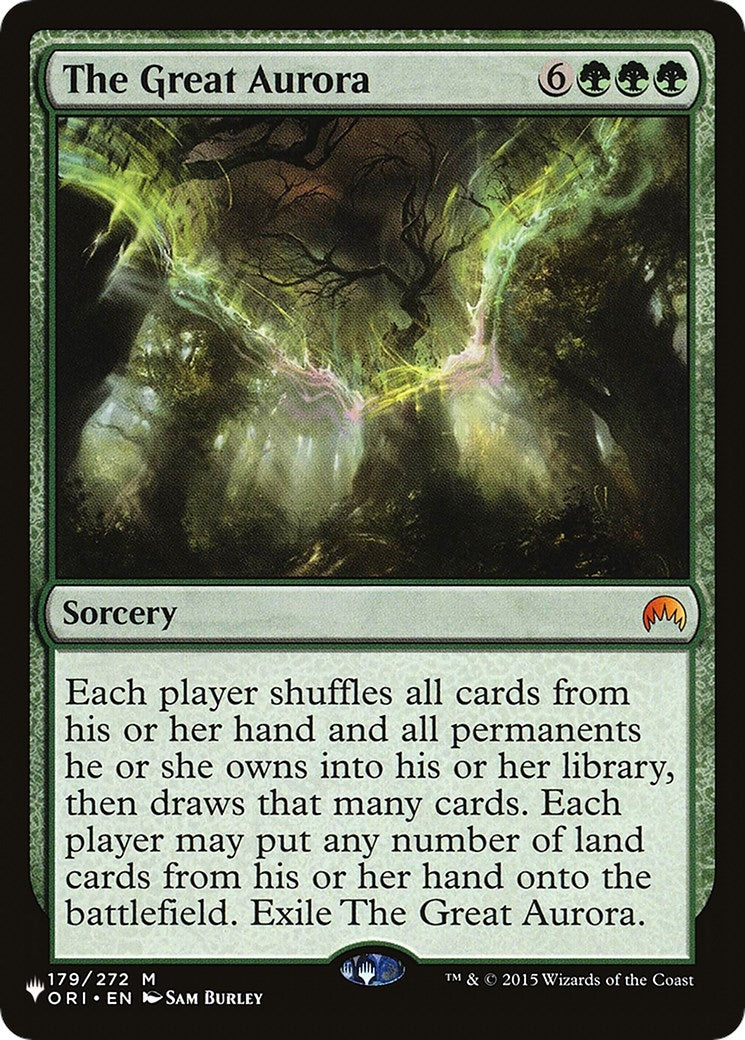 Image for The Great Aurora (The List Reprints) (179/272) - Magic: The Gathering