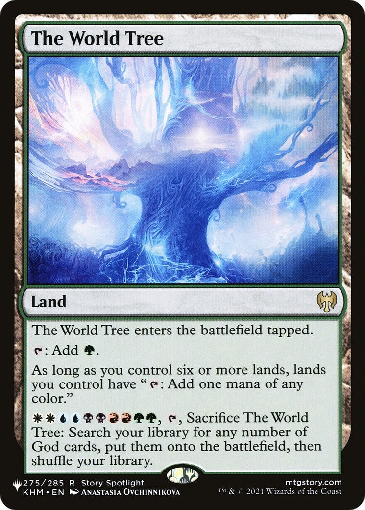 Image for The World Tree (The List Reprints) (275/285) - Magic: The Gathering