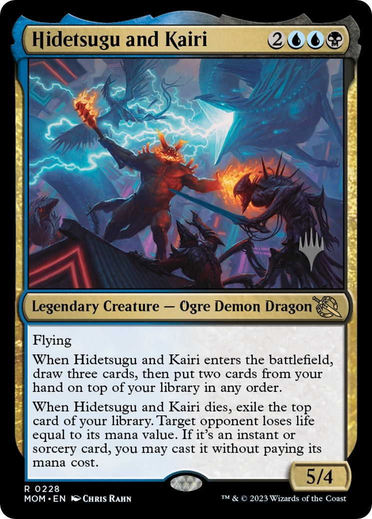 Image for Hidetsugu and Kairi (Promo Pack: March of the Machine) (228) - Magic: The Gathering
