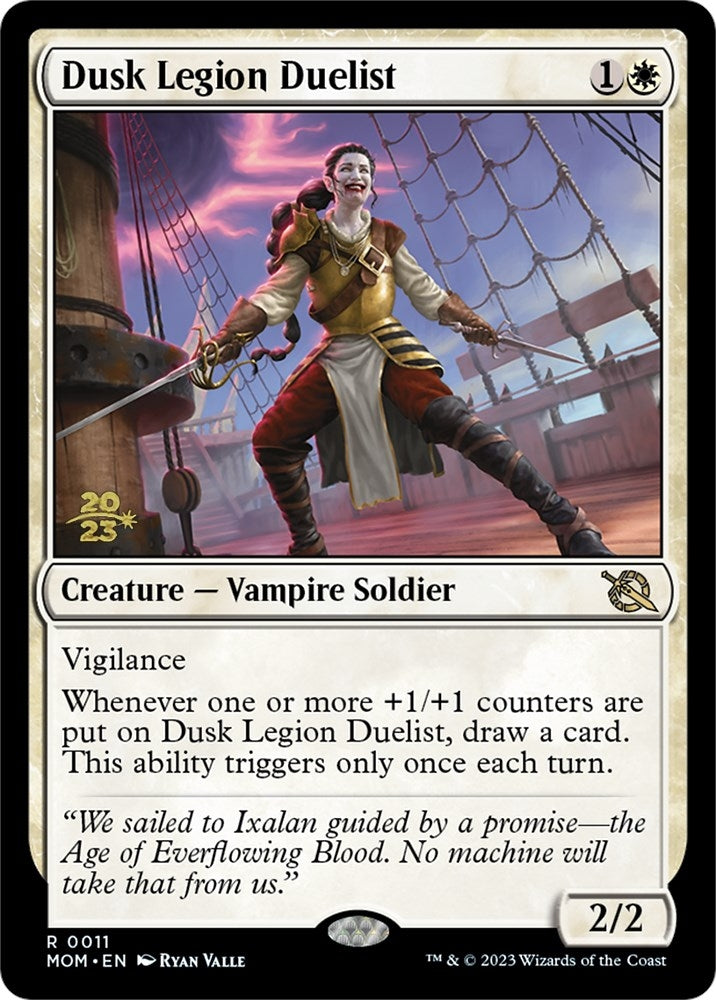 Image for Dusk Legion Duelist (Prerelease Cards) (11) - Magic: The Gathering
