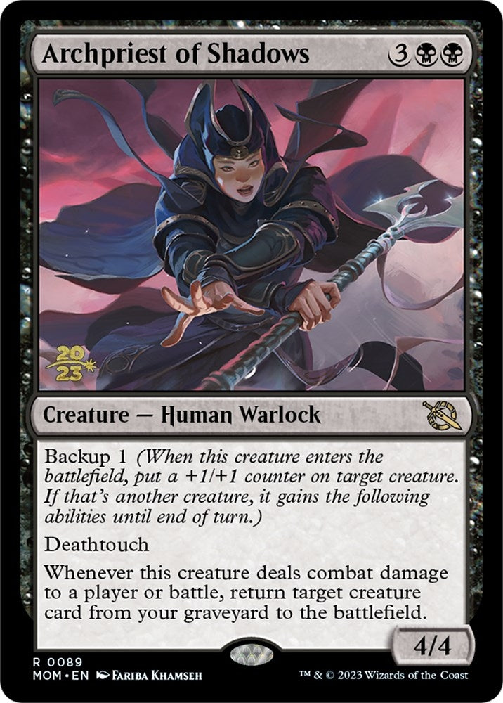 Image for Archpriest of Shadows (Prerelease Cards) (89) - Magic: The Gathering