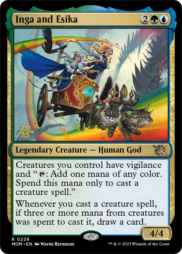 Image for Inga and Esika (Prerelease Cards) (229) - Magic: The Gathering