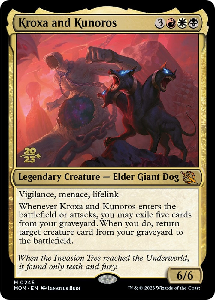 Image for Kroxa and Kunoros (Prerelease Cards) (245) - Magic: The Gathering