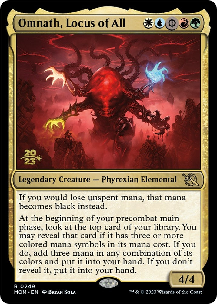 Image for Omnath, Locus of All (Prerelease Cards) (249) - Magic: The Gathering