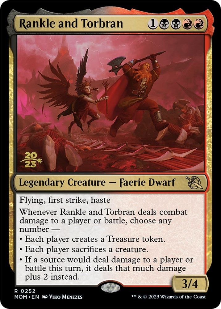 Image for Rankle and Torbran (Prerelease Cards) (252) - Magic: The Gathering