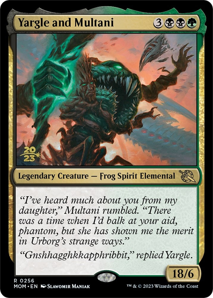 Image for Yargle and Multani (Prerelease Cards) (256) - Magic: The Gathering