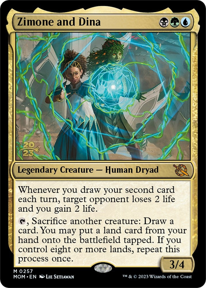 Image for Zimone and Dina (Prerelease Cards) (257) - Magic: The Gathering