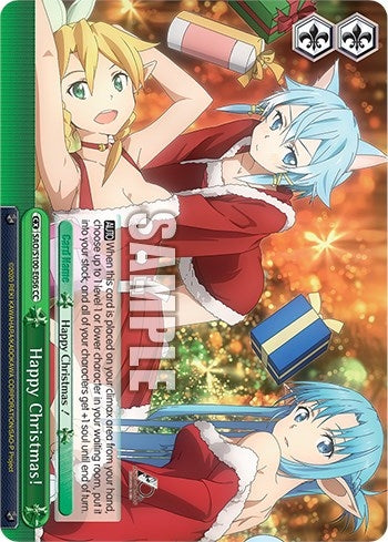 Image for Happy Christmas! (Sword Art Online Animation 10th Anniversary) (SAO/S100-E056 CC) - Weiss Schwarz
