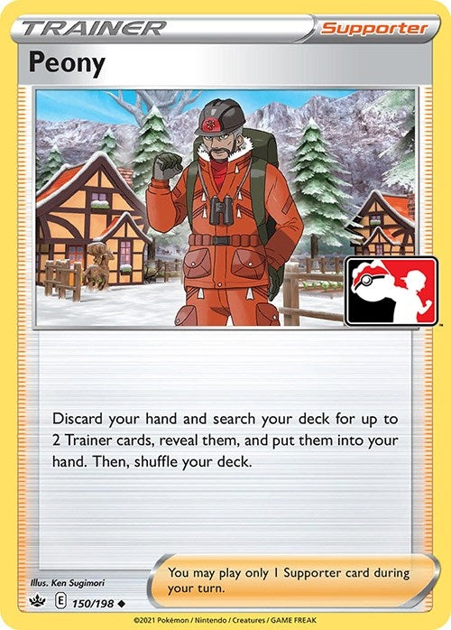 Image for Peony (Prize Pack Series Cards) (150/198) - Pokemon