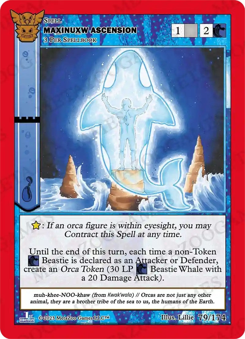 Image for Maxinuxw Ascension (Native: First Edition) (79/174) - MetaZoo