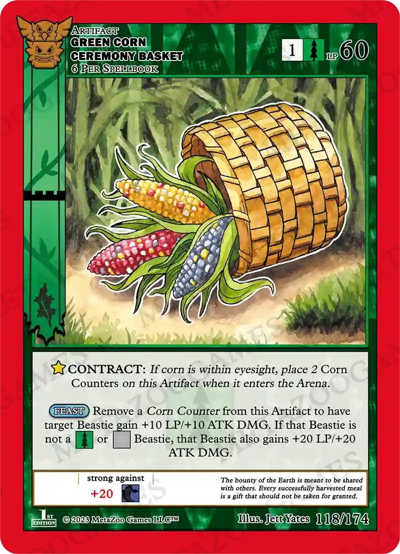 Image for Green Corn Ceremony Basket (Native: First Edition) (118/174) - MetaZoo