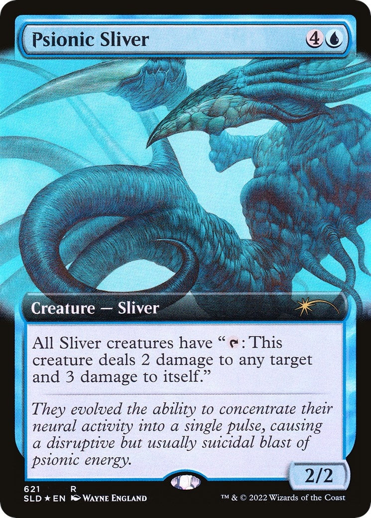 Image for Psionic Sliver (Extended Art) (Secret Lair Drop Series) (621) - Magic: The Gathering