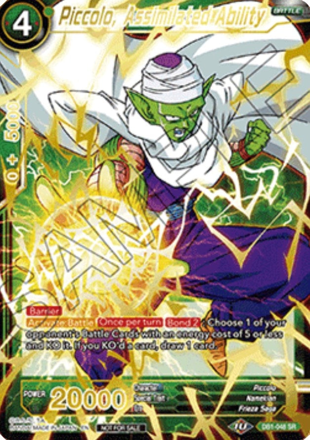 Image for Piccolo, Assimilated Ability (Alt. Art Card Set 2023 Vol. 1) (Tournament Promotion Cards) (DB1-048) - Dragon Ball Super: Masters