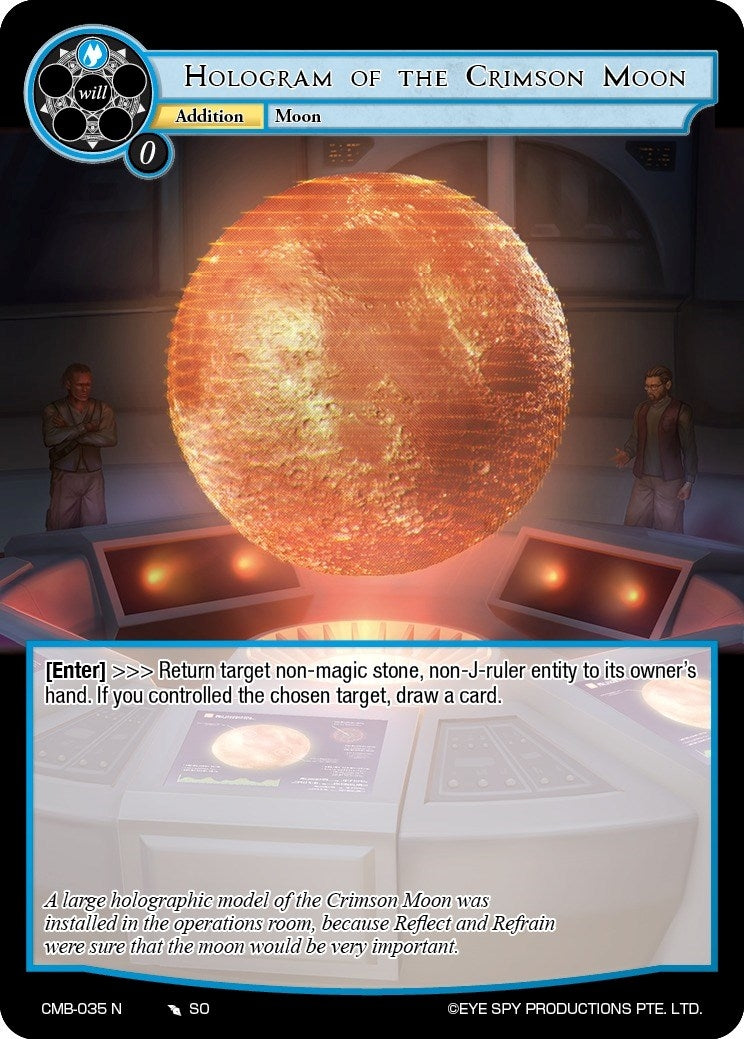 Image for Hologram of the Crimson Moon (Crimson Moon's Battleground) (CMB-035 N) - Force of Will