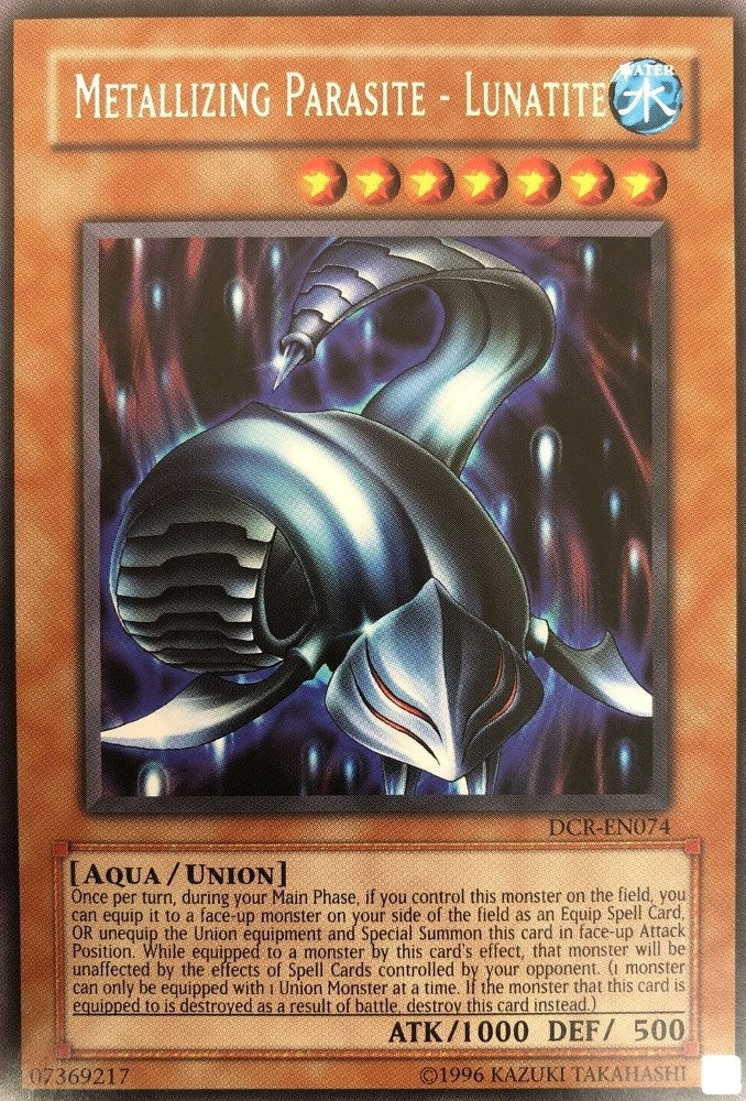 Image for Metallizing Parasite - Lunatite (Dark Crisis (Worldwide English)) (DCR-EN074) - YuGiOh