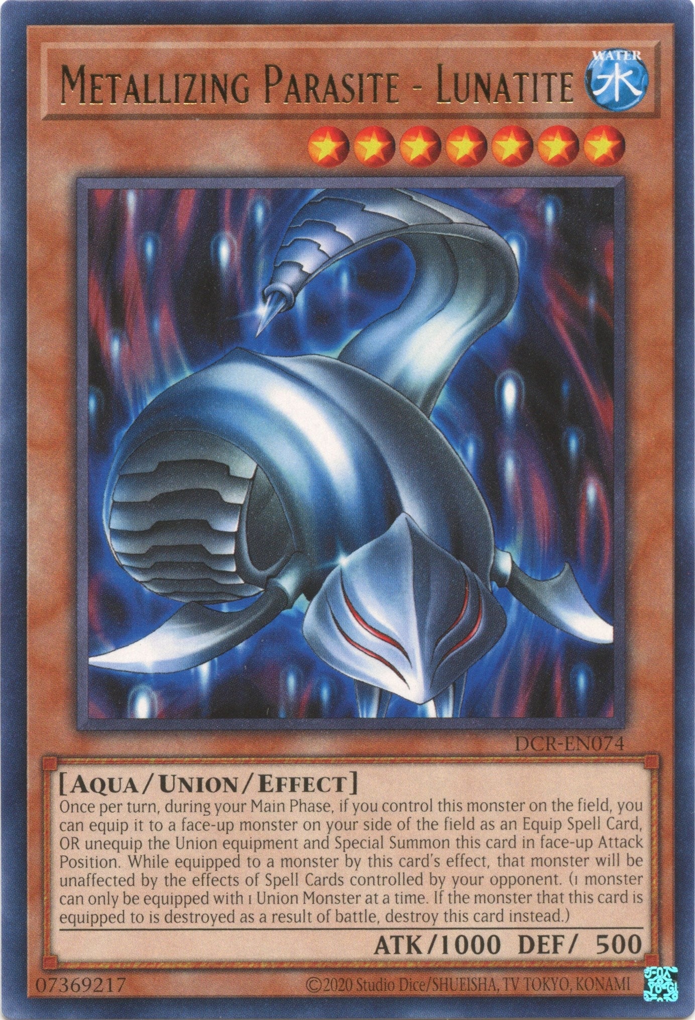 Image for Metallizing Parasite - Lunatite (Dark Crisis (25th Anniversary Edition)) (DCR-EN074) - YuGiOh