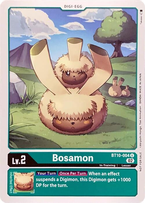 Image for Bosamon (RPC) (BT10-004 U) - Digimon Card Game