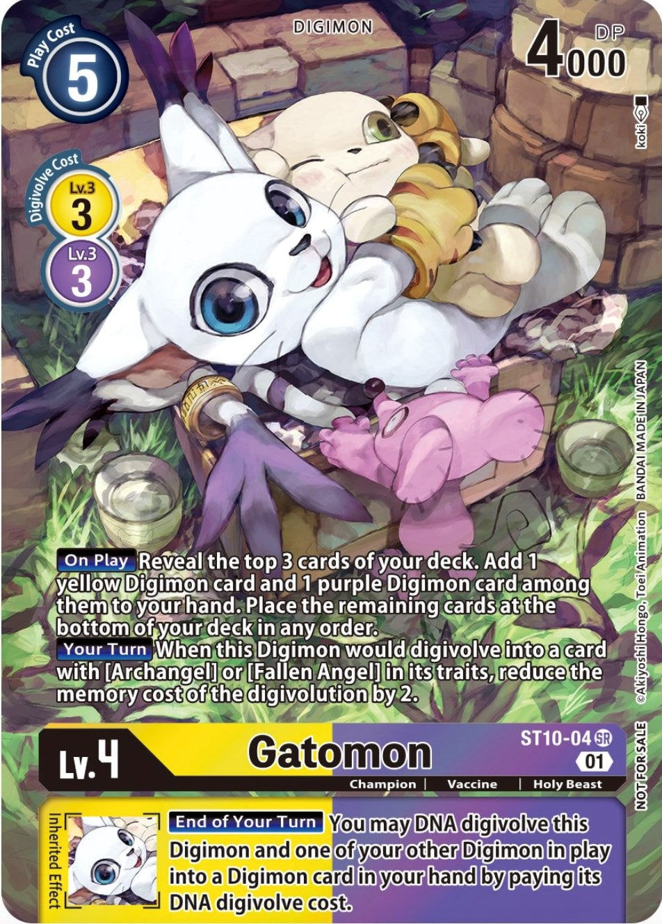 Image for Gatomon (Official Tournament Pack Vol.9) (ST-10) (ST10-04 SR) - Digimon Card Game