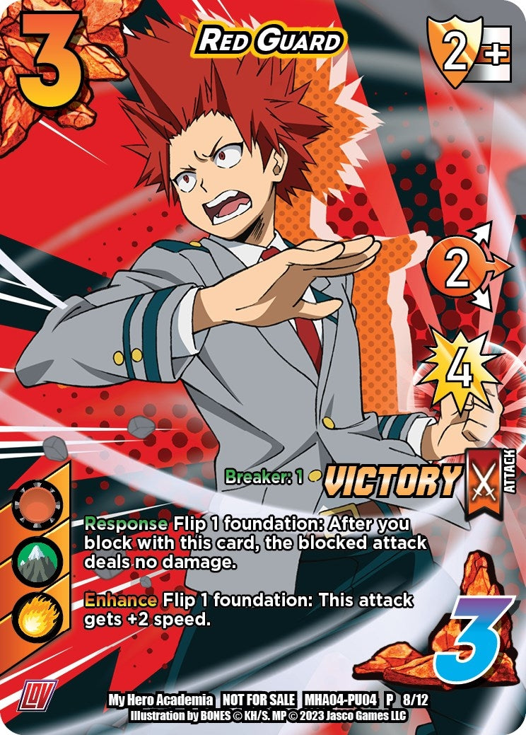 Image for Red Guard (Plus Ultra Pack 4 Victory) (UniVersus: My Hero Academia Promo Cards) (MHA-PU04 P 8/12) - UniVersus