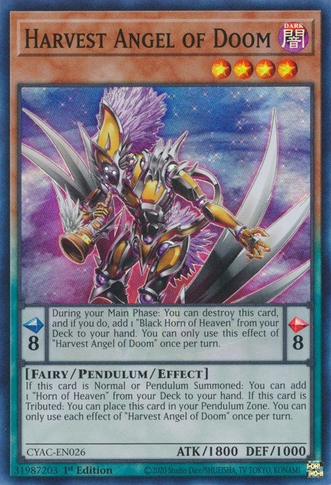 Image for Harvest Angel of Doom (Cyberstorm Access) (CYAC-EN026) - YuGiOh