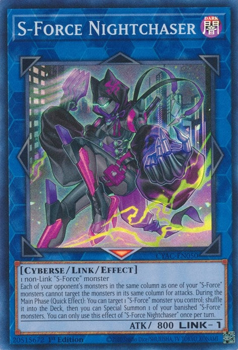 Image for S-Force Nightchaser (Cyberstorm Access) (CYAC-EN050) - YuGiOh