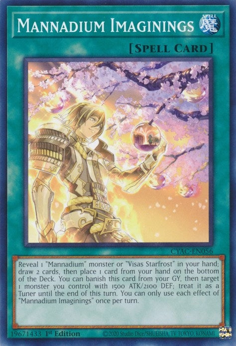 Image for Mannadium Imaginings (Cyberstorm Access) (CYAC-EN056) - YuGiOh