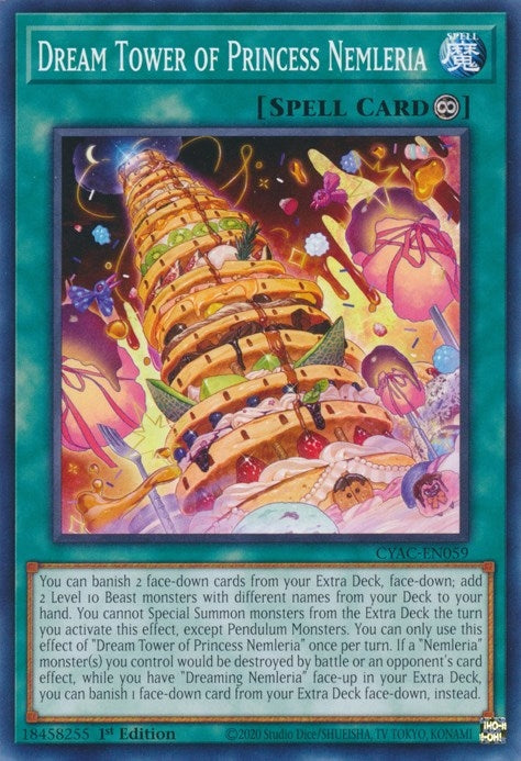 Image for Dream Tower of Princess Nemleria (Cyberstorm Access) (CYAC-EN059) - YuGiOh