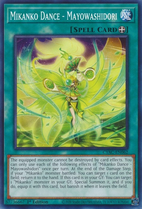 Image for Mikanko Dance - Mayowashidori (Cyberstorm Access) (CYAC-EN062) - YuGiOh