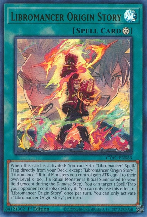 Image for Libromancer Origin Story (Cyberstorm Access) (CYAC-EN063) - YuGiOh