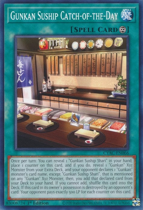 Image for Gunkan Suship Catch-of-the-Day (Cyberstorm Access) (CYAC-EN066) - YuGiOh