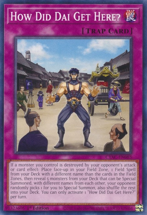 Image for How Did Dai Get Here? (Cyberstorm Access) (CYAC-EN085) - YuGiOh