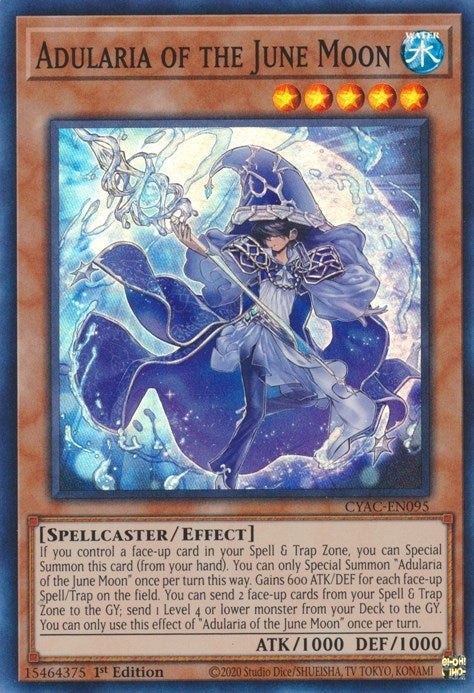 Image for Adularia of the June Moon (Cyberstorm Access) (CYAC-EN095) - YuGiOh